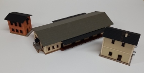BuBi Model N60215 - N - Bahnhofset Sebnitz - Set 2